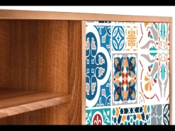 Mueble de TV - 170х69х48 cm - T2 - Moroccan Market, Nogueira^ Móvel De Tv