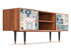 Mueble de TV - 170х69х48 cm - T2 - Moroccan Market, Nogueira^ Móvel De Tv