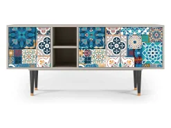 Online Mueble de TV - 150х69х41 cm - T5 - Moroccan Market, Areia Bege
