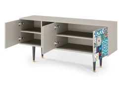 Online Mueble de TV - 150х69х41 cm - T5 - Moroccan Market, Areia Bege