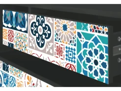 Mueble de TV - 170х59х48 cm - T4 - Moroccan Market, Antracite^ Móvel De Tv