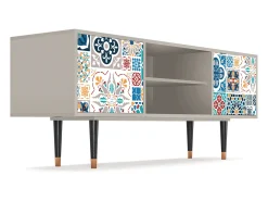 Móvel De Tv| Mueble de TV - 170х69х48 cm - T2 - Moroccan Market, Areia Bege