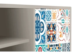 Móvel De Tv| Mueble de TV - 170х69х48 cm - T2 - Moroccan Market, Areia Bege