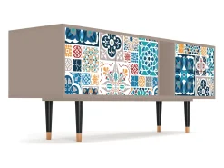Discount Mueble de TV - 170х69х48 cm - T1 - Moroccan Market, Latte Bege