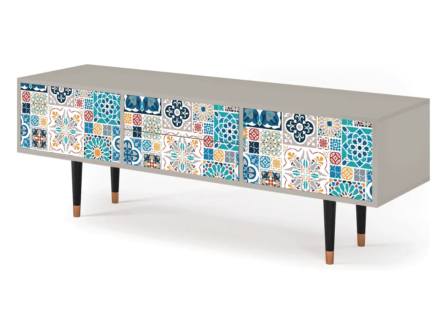 Mueble de TV - 170х59х48 cm - T4 - Moroccan Market, Areia^ Móvel De Tv