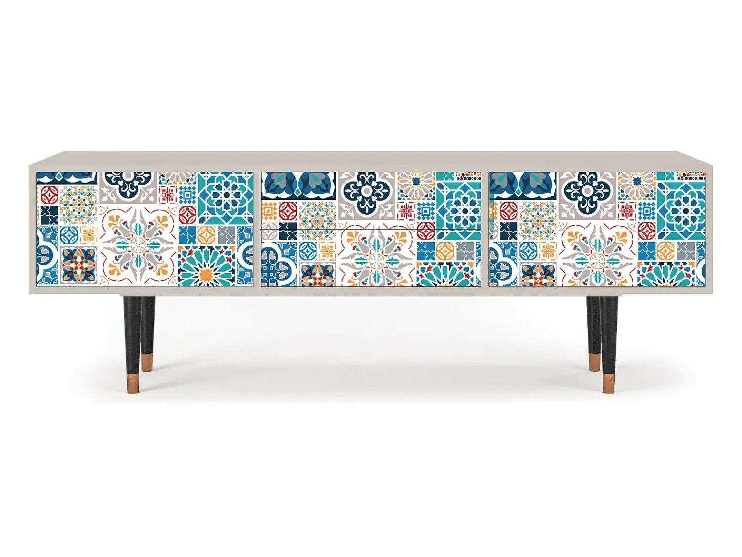 Mueble de TV - 170х59х48 cm - T4 - Moroccan Market, Areia^ Móvel De Tv