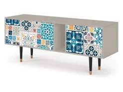 Hot Mueble de TV - 170х69х48 cm - T1 - Moroccan Market, Areia Bege
