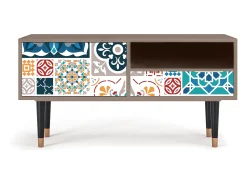 Móvel De Tv| Mueble de TV - 115х59х48 cm - T3 - Moroccan Market, Latte Bege