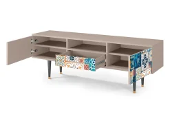 Outlet Mueble de TV - 170х59х41 cm - T6 - Moroccan Market, Latte Bege