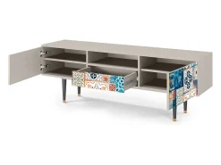 Mueble de TV - 170х59х41 cm - T6 - Moroccan Market, Areia Bege