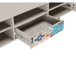 Mueble de TV - 170х59х41 cm - T6 - Moroccan Market, Areia Bege
