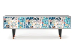 Mueble de TV - 170х59х48 cm - T4 - Moroccan Market, Cinza^ Móvel De Tv
