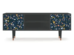 Móvel De Tv* Mueble de TV - 170х69х48 cm - T2 - Night Sky Langhterns, Antracite Cinza antracite
