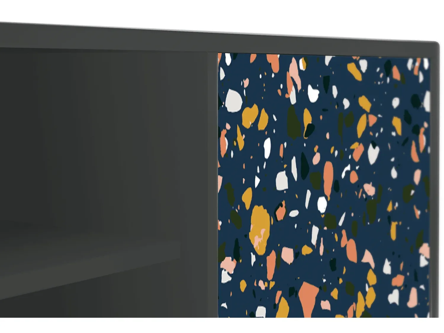 Móvel De Tv* Mueble de TV - 170х69х48 cm - T2 - Night Sky Langhterns, Antracite Cinza antracite