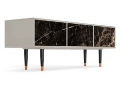 Móvel De Tv| Mueble de TV - 170х59х48 cm - T4 - Night Abyss, Areia Bege