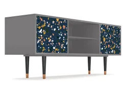 Mueble de TV - 170х69х48 cm - T2 - Night Sky Langhterns, Cinza^ Móvel De Tv