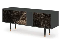 Móvel De Tv| Mueble de TV - 170х69х48 cm - T1 - Night Abyss, Antracite Cinza antracite