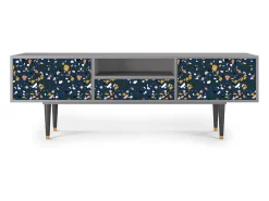 Móvel De Tv* Mueble de TV - 170х59х41 cm - T6 - Night Sky Langhterns, Cinza Cinzento