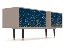 Clearance Mueble de TV - 170х69х48 cm - T1 - Night Skies, Latte Bege