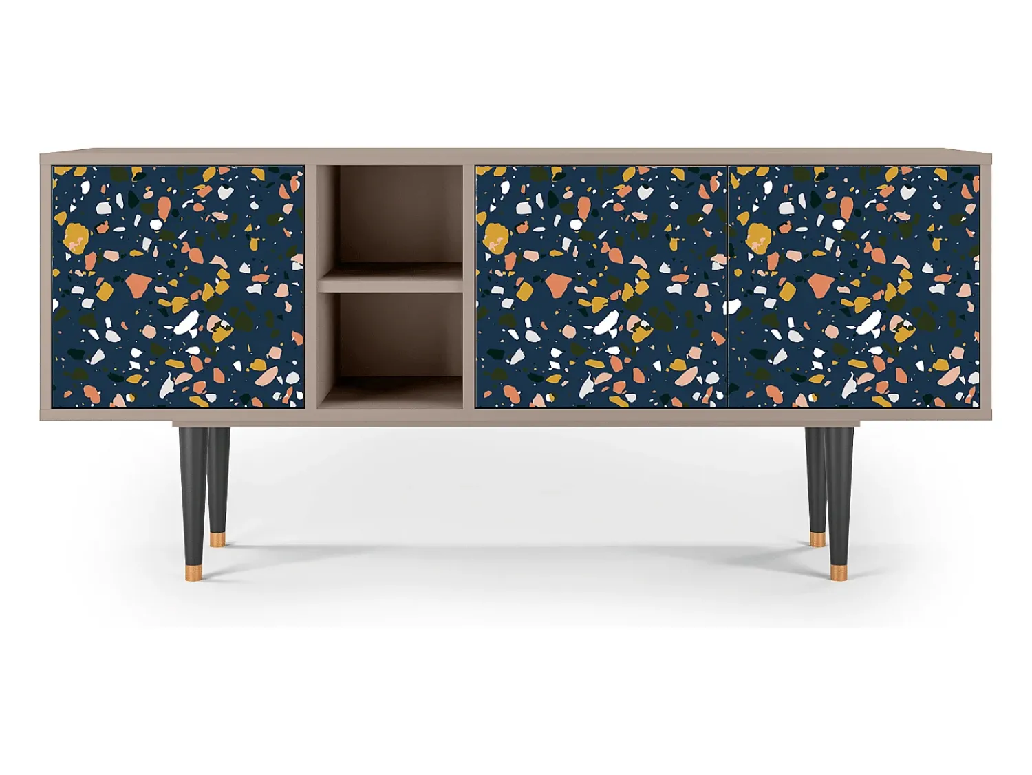 Mueble de TV - 150х69х41 cm - T5 - Night Sky Langhterns, Latte^ Móvel De Tv