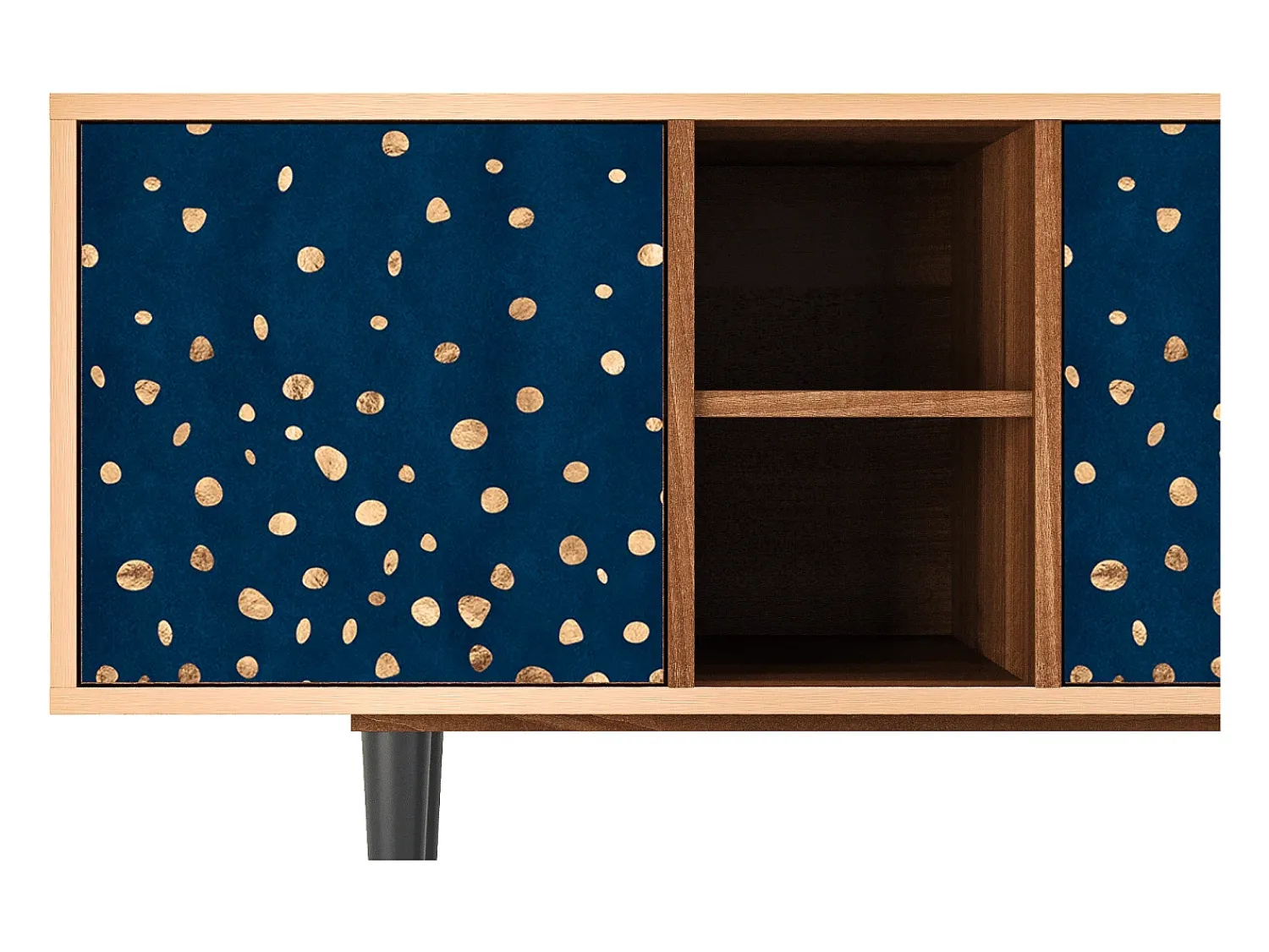 Mueble de TV - 150х69х41 cm - T5 - Night Skies, Nogueira^ Móvel De Tv