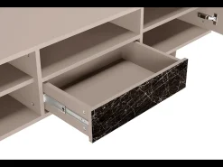 Mueble de TV - 170х59х41 cm - T6 - Night Abyss, Latte^ Móvel De Tv