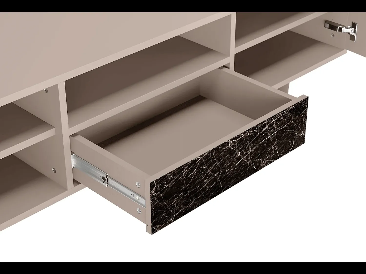 Mueble de TV - 170х59х41 cm - T6 - Night Abyss, Latte^ Móvel De Tv
