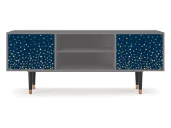 Mueble de TV - 170х69х48 cm - T2 - Night Skies, Cinza^ Móvel De Tv