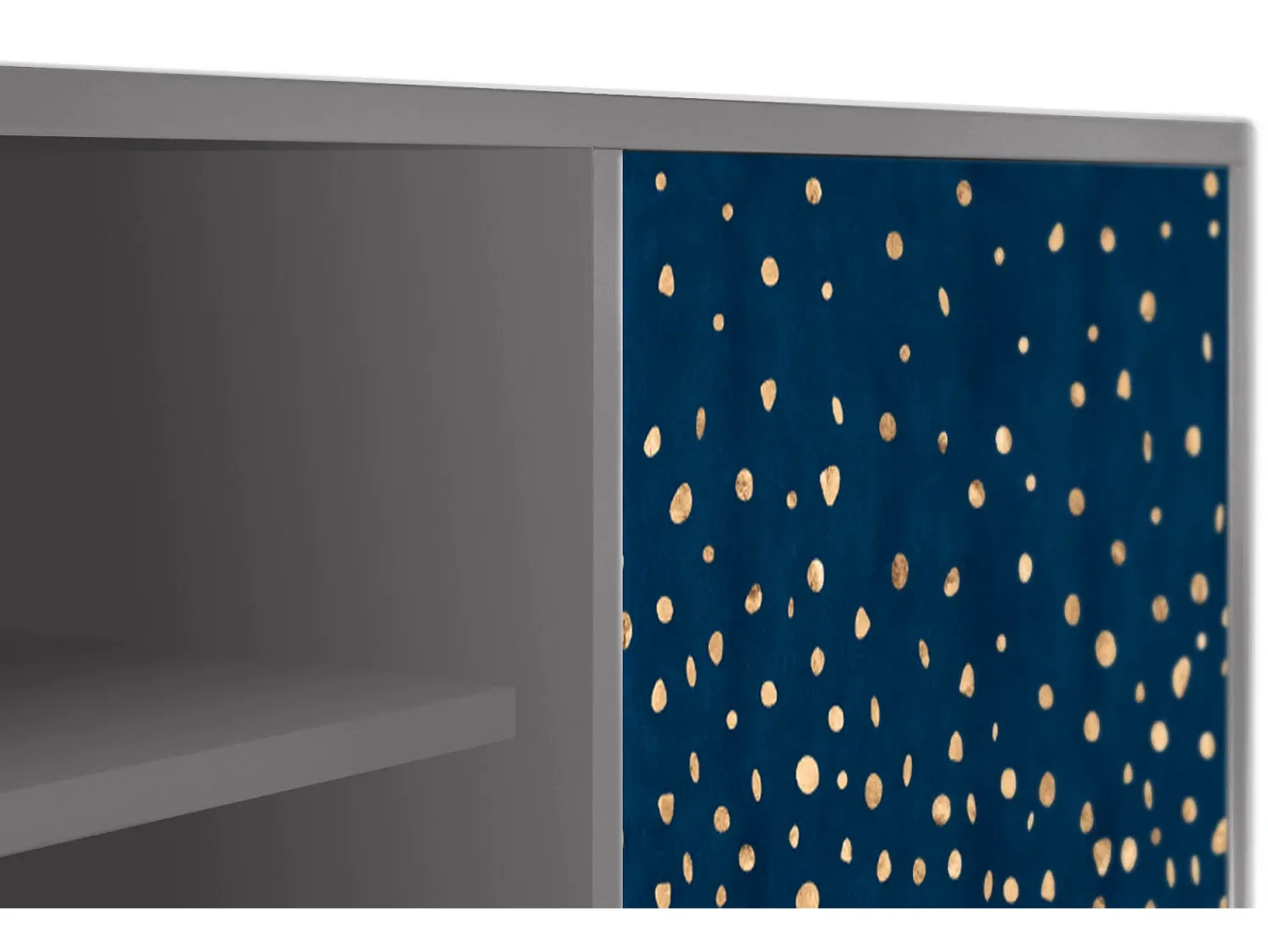 Mueble de TV - 170х69х48 cm - T2 - Night Skies, Cinza^ Móvel De Tv