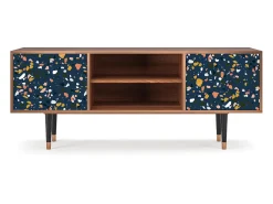 Móvel De Tv* Mueble de TV - 170х69х48 cm - T2 - Night Sky Langhterns, Nogueira Castanho