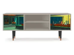 Mueble de TV - 170х69х48 cm - T2 - Nighthawks by Hopper, Areia^ Móvel De Tv