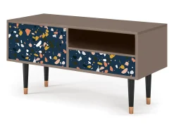 Móvel De Tv| Mueble de TV - 115х59х48 cm - T3 - Night Sky Langhterns, Latte Bege