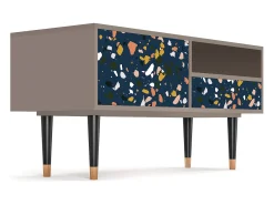 Móvel De Tv| Mueble de TV - 115х59х48 cm - T3 - Night Sky Langhterns, Latte Bege