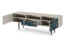 Clearance Mueble de TV - 170х59х41 cm - T6 - Night Sky Langhterns, Areia Bege
