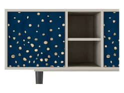 Mueble de TV - 150х69х41 cm - T5 - Night Skies, Areia^ Móvel De Tv