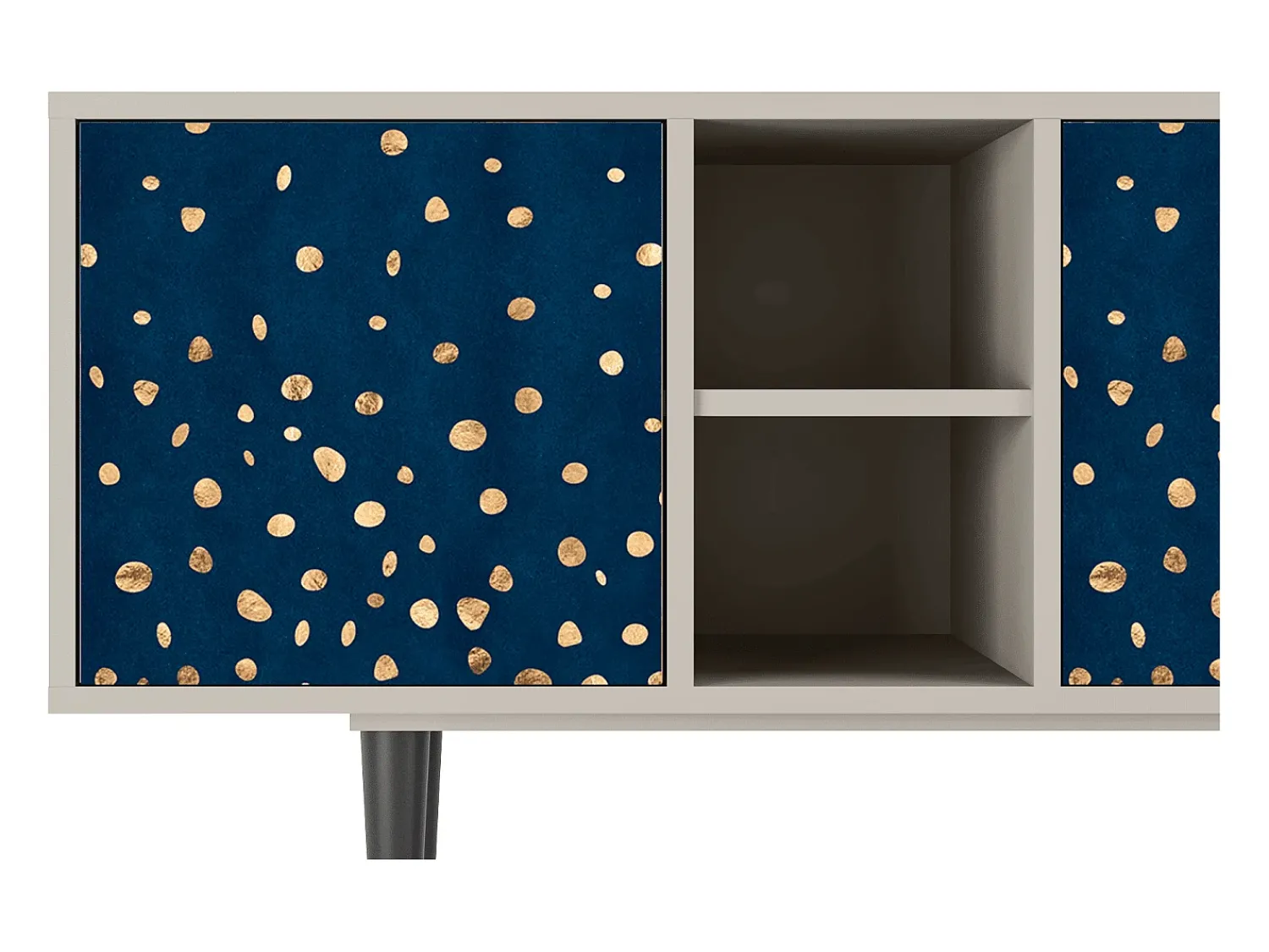 Mueble de TV - 150х69х41 cm - T5 - Night Skies, Areia^ Móvel De Tv