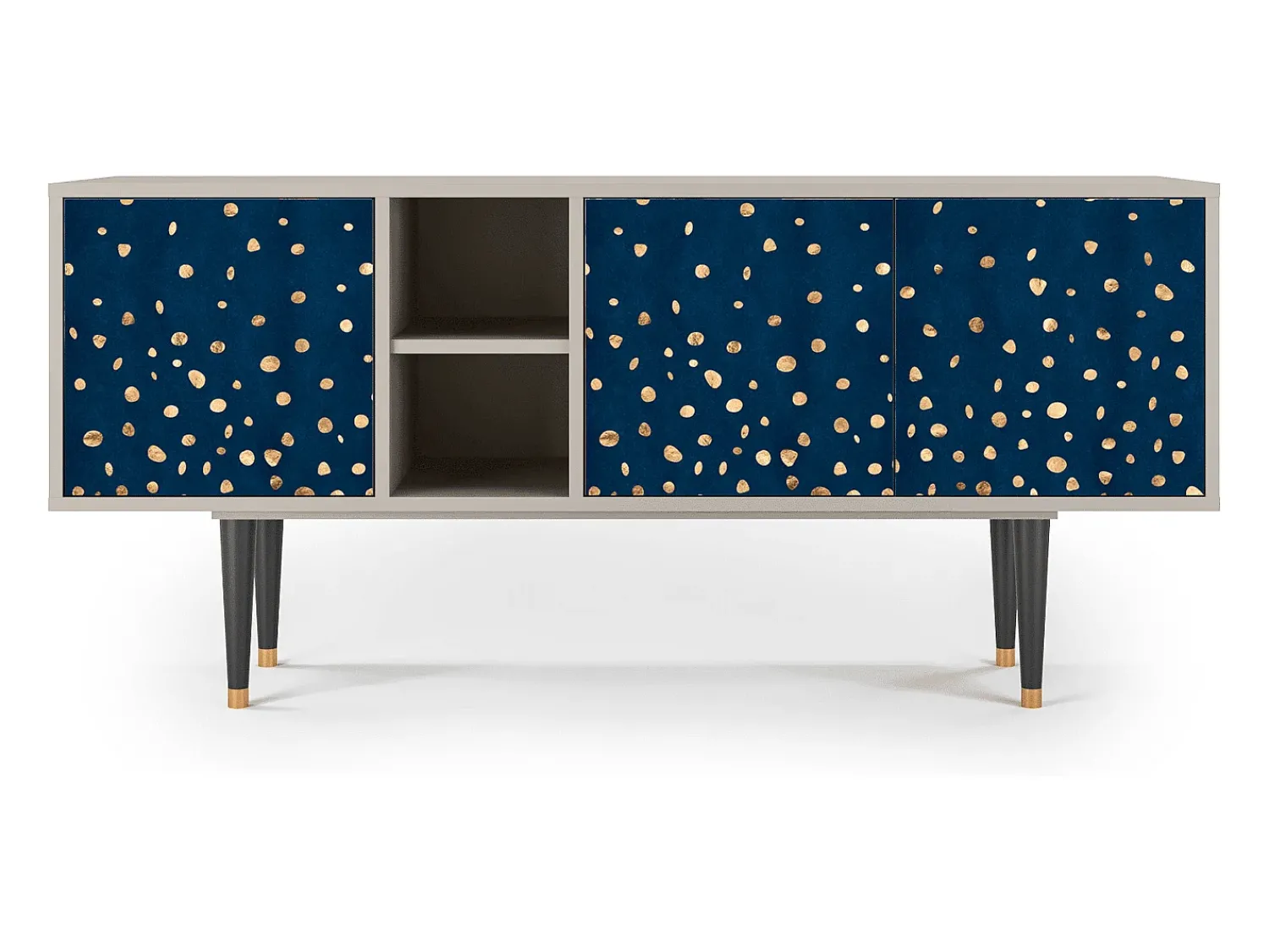 Mueble de TV - 150х69х41 cm - T5 - Night Skies, Areia^ Móvel De Tv