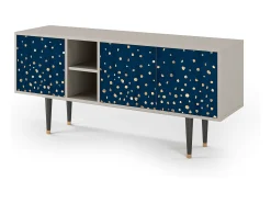 Mueble de TV - 150х69х41 cm - T5 - Night Skies, Areia^ Móvel De Tv
