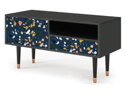 Mueble de TV - 115х59х48 cm - T3 - Night Sky Langhterns, Antracite^ Móvel De Tv