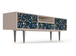 Clearance Mueble de TV - 170х59х41 cm - T6 - Night Sky Langhterns, Latte Bege