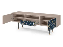 Clearance Mueble de TV - 170х59х41 cm - T6 - Night Sky Langhterns, Latte Bege