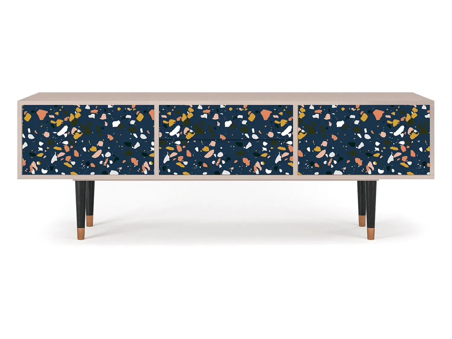 Móvel De Tv| Mueble de TV - 170х59х48 cm - T4 - Night Sky Langhterns, Latte Bege