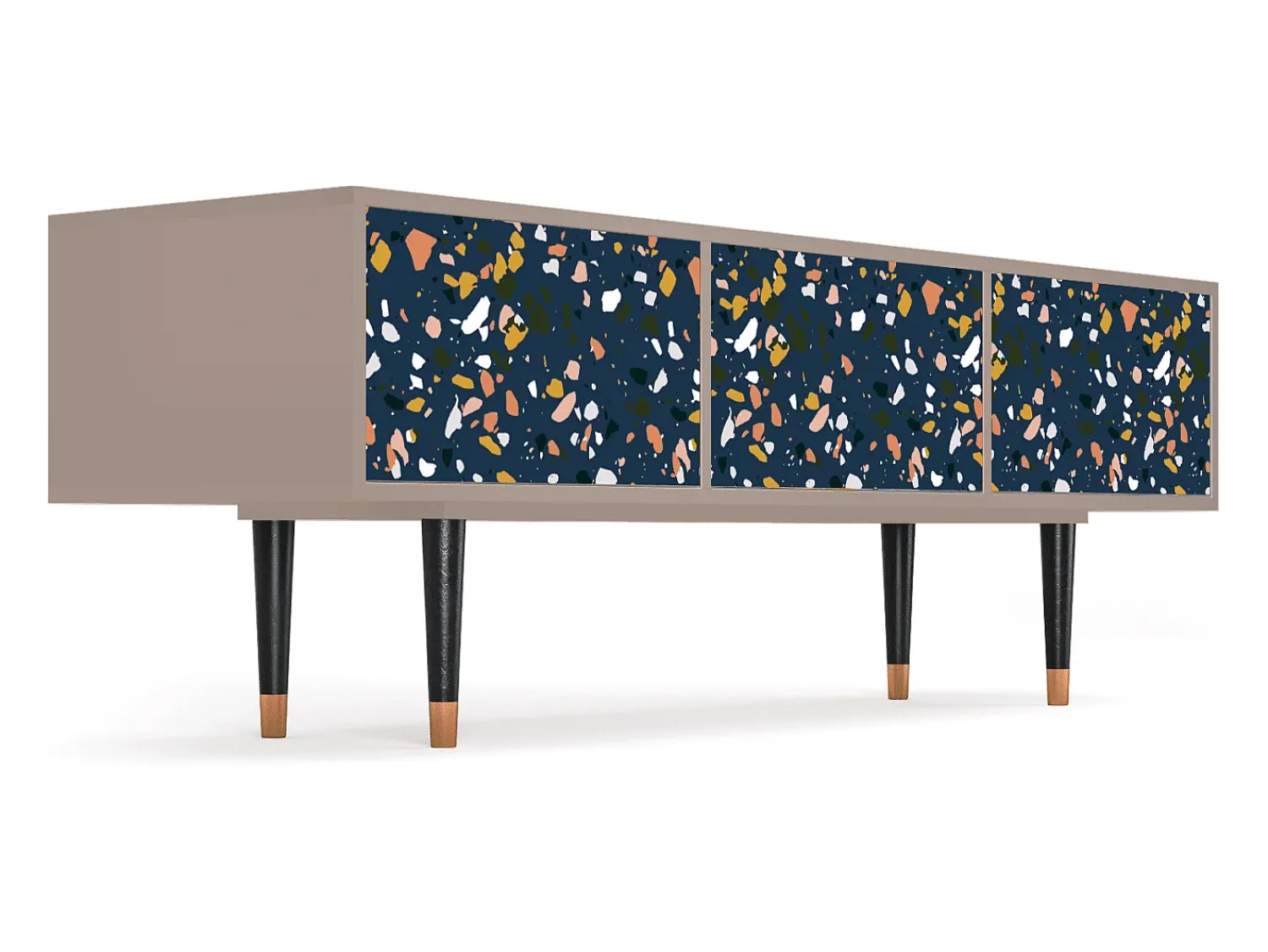 Móvel De Tv| Mueble de TV - 170х59х48 cm - T4 - Night Sky Langhterns, Latte Bege