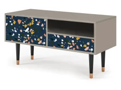 Móvel De Tv| Mueble de TV - 115х59х48 cm - T3 - Night Sky Langhterns, Areia Bege