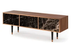 Mueble de TV - 170х59х48 cm - T4 - Night Abyss, Nogueira Castanho
