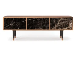 Mueble de TV - 170х59х48 cm - T4 - Night Abyss, Nogueira Castanho