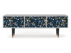 Móvel De Tv* Mueble de TV - 170х59х48 cm - T4 - Night Sky Langhterns, Cinza Cinzento