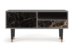 Móvel De Tv* Mueble de TV - 115х59х48 cm - T3 - Night Abyss, Areia Bege