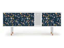 Móvel De Tv* Mueble de TV - 170х69х48 cm - T1 - Night Sky Langhterns, Branco Bege
