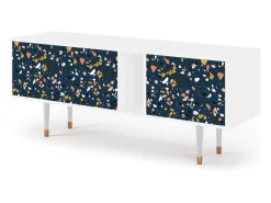Móvel De Tv* Mueble de TV - 170х69х48 cm - T1 - Night Sky Langhterns, Branco Bege